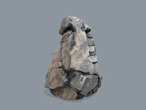 Desert rocks 3D Model