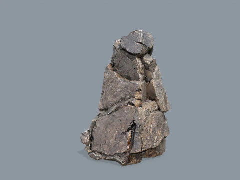 Desert rocks 3D Model