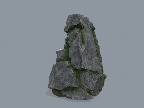 Cliff rocks Modello 3D