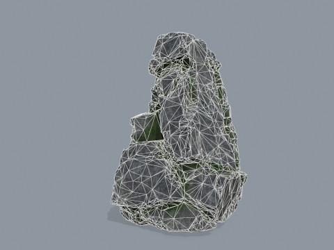 Cliff rocks Modello 3D