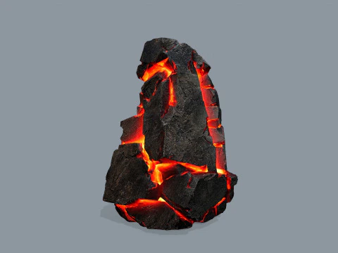 Lava rocks 3D Model