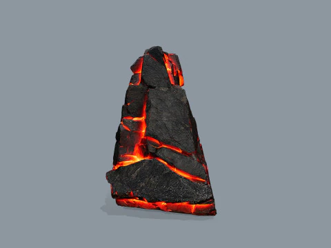 Lava rocks 3D Model