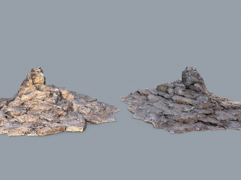 Arizona Desert Rocks 3D Model