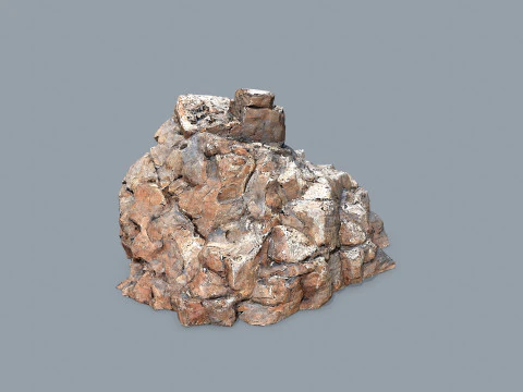 Arizona Desert Rocks 3D Model