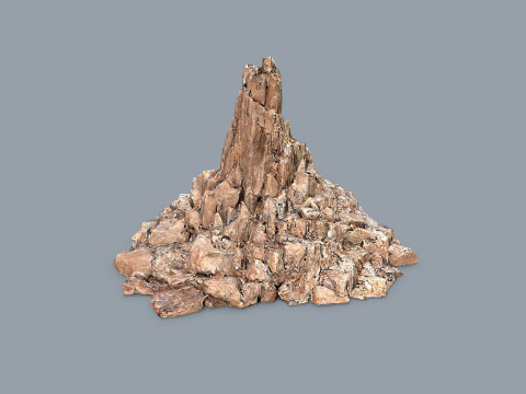 Arizona Desert Rocks 3D Model