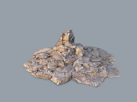 Arizona Desert Rocks 3D Model