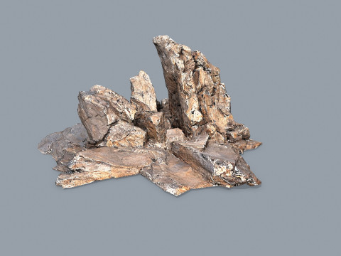 Arizona Desert Rocks 3D Model