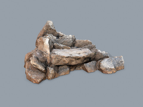 Arizona Desert Rocks 3D Model