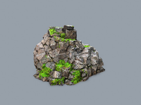 Cliff rocks 12 Modelo 3D