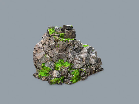 Cliff rocks 12 3D Model
