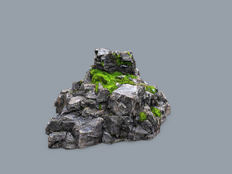 Cliff rocks 12 Modelo 3D