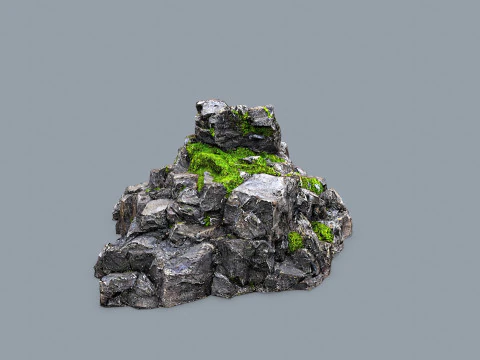 Cliff rocks 12 3D Model