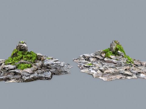 Cliff rocks 12 Modelo 3D