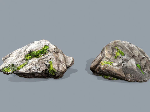 Cliff rocks 12 3D Model
