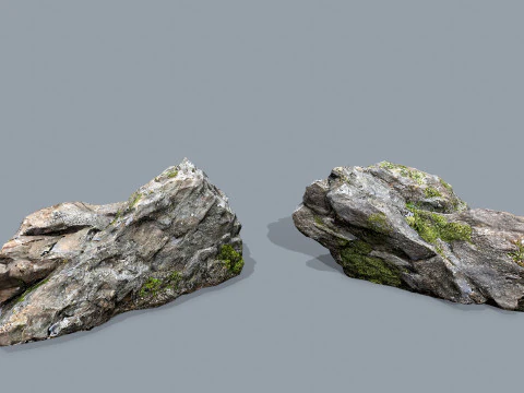 Cliff rocks 12 3D Model