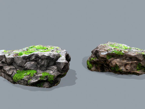 Cliff rocks 12 3D Model