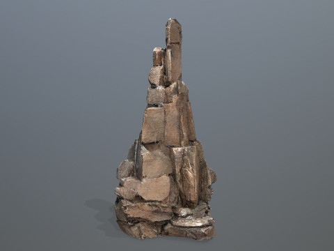 Desert rocks 20 3D Model