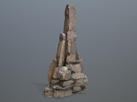 Desert rocks 20 3D Model