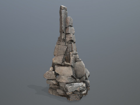 Desert rocks 20 3D Model