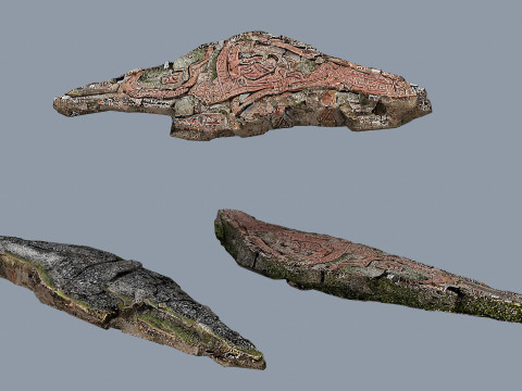 Maya rocks 3D Model