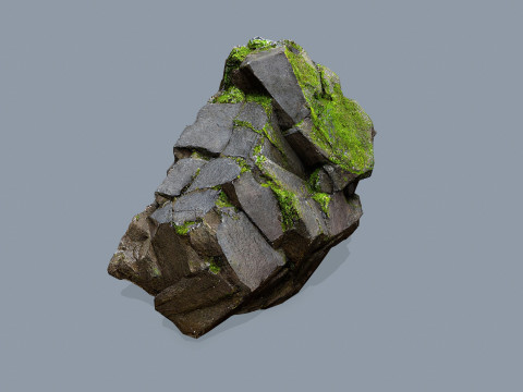 Maya rocks 3D Model