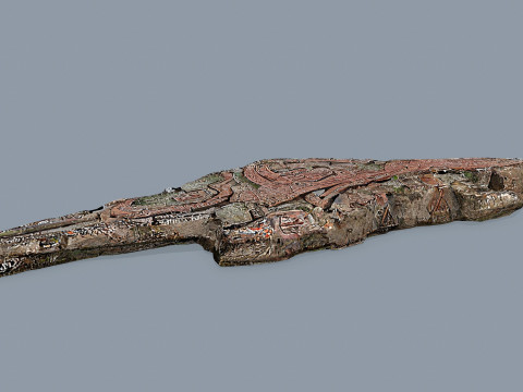 Maya rocks 3D Model