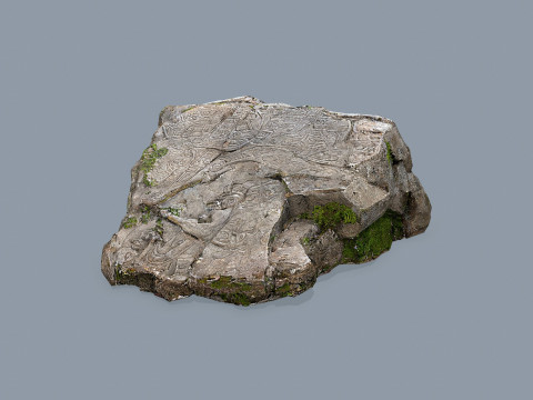 Maya rocks 3D Model