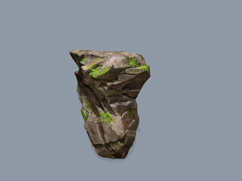 Maya rocks 3D Model