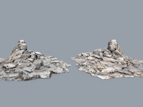Desert rocks Modello 3D