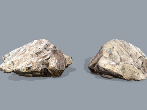 Desert rocks Modello 3D