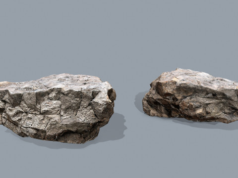 Desert rocks Modello 3D