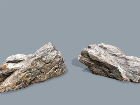 Desert rocks 3D Model