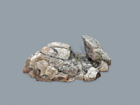 Desert rocks 3D Model