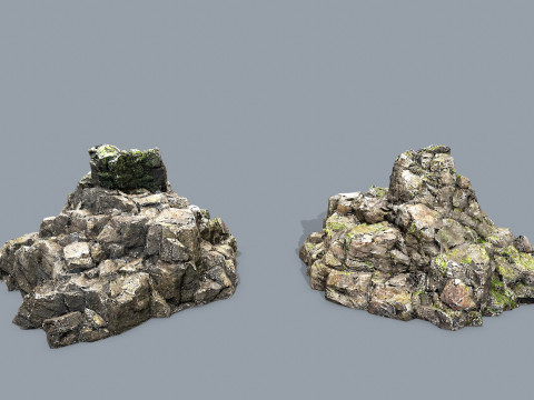 Cliff rocks 3D Модель