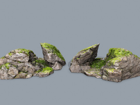 Cliff rocks 3D Модель