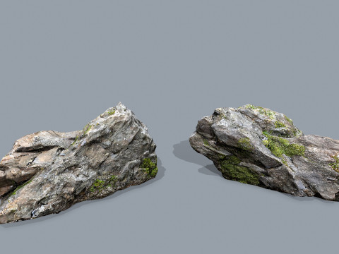 Cliff rocks 3D Модель
