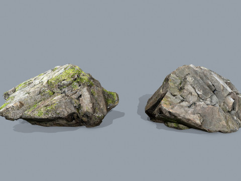 Cliff rocks 3D Модель