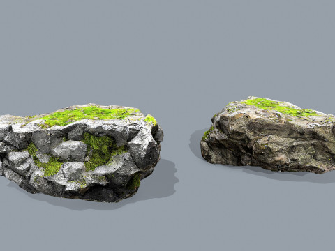 Cliff rocks 3D Модель