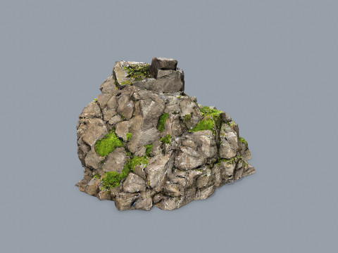 Cliff rocks 3D Модель