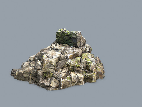Cliff rocks 3D Модель