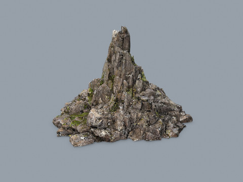 Cliff rocks 3D Модель