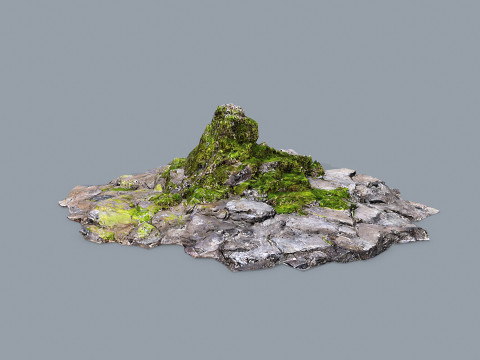 Cliff rocks 3D Модель