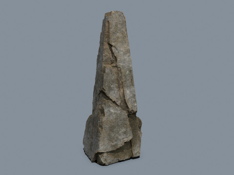 Desert rocks 3D Model