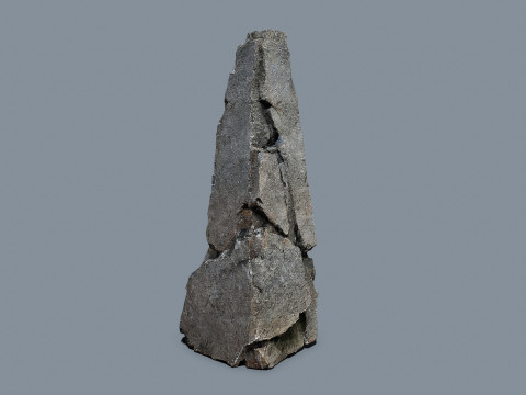Cliff rocks 3D Модель