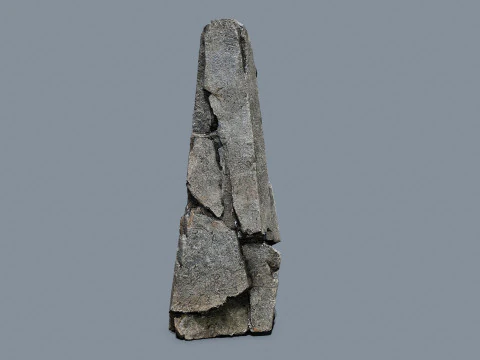 Cliff rocks 3D Model