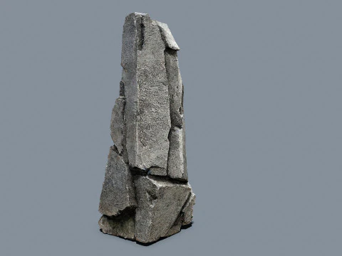 Cliff rocks 3D Model