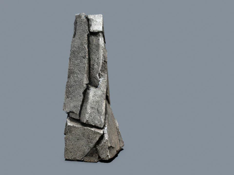 Cliff rocks 3D Model