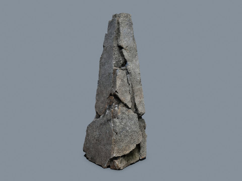 Cliff rocks 3D Модель