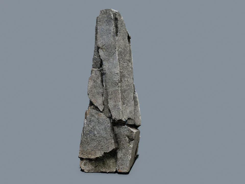 Cliff rocks 3D Model