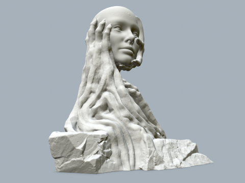 Printable model Handsof the devil Modello di stampa 3D